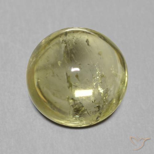 1.80ct Natural Verde claro Turmalina, Redondo, Transparente
