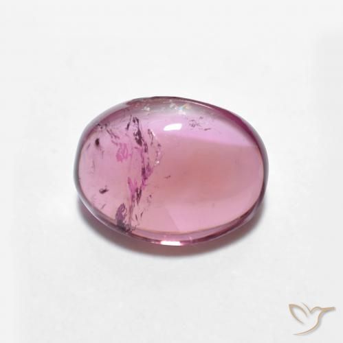 1.31ct Natural Púrpura medio turmalina, Ovalada, Transparente