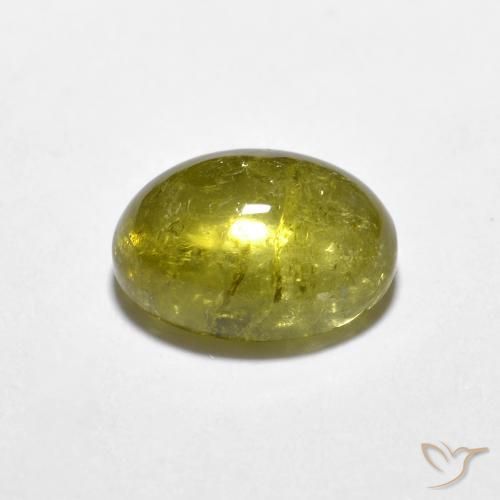 Turmalina Verde claro natural de 1.53 ct, Ovalada, Transparente