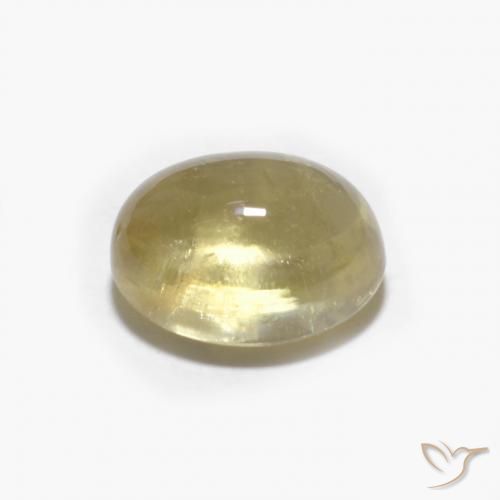 Turmalina Amarillo pálido natural de 1.79 ct, Ovalada, Transparente
