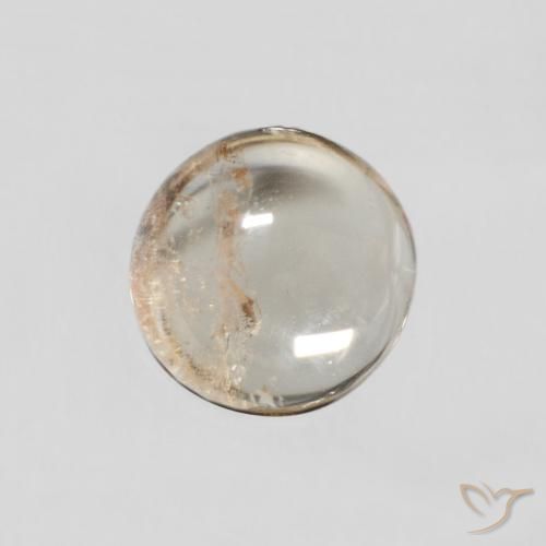 1.15ct Natural Amarillo claro Turmalina, Redondo, Transparente