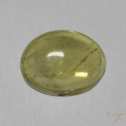 1.22ct Natural Verde medio turmalina, Ovalada, Transparente