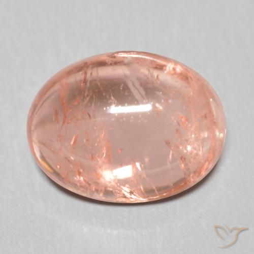 1.79ct Natural Rosado medio turmalina, Ovalada, Transparente