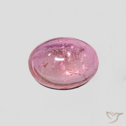 1.30ct Natural Rojo ponche de frutas turmalina, Ovalada, Transparente