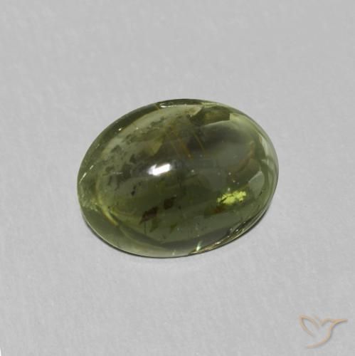 Turmalina Verde bosque natural de 1.13 ct, Ovalada, Transparente