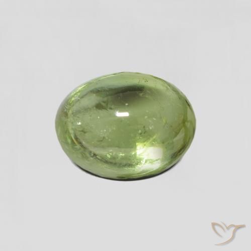 2.24ct Natural Verde bosque turmalina, Ovalada, Transparente