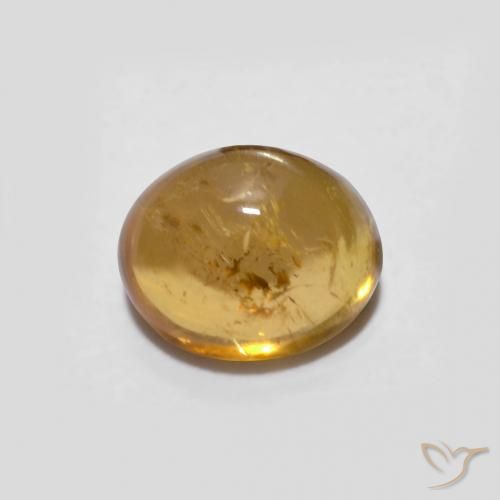 0.78ct Natural Oro turmalina, Ovalada, Transparente