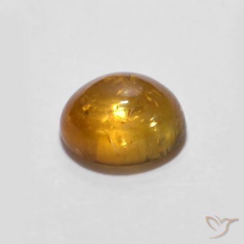 Turmalina Oro natural de 0.78 ct, Ovalada, Transparente