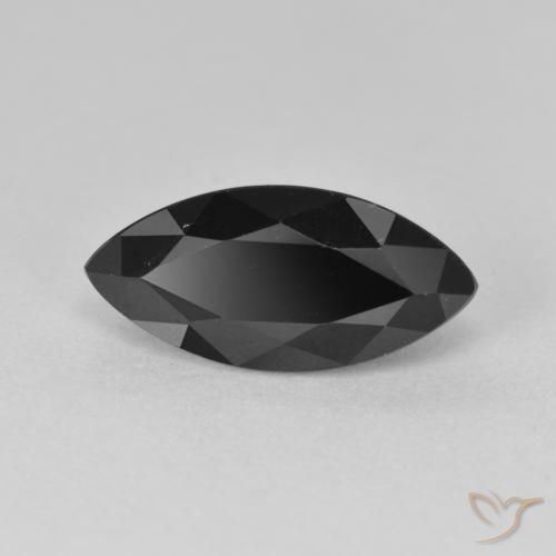 Turmalina Chorlo natural de 3.31 ct, Marquesa, Opaco