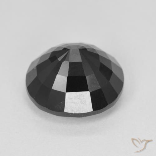 Turmalina Chorlo natural de 5.50 ct, Ovalada, Opaco