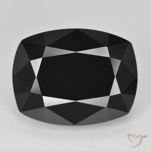 25.40ct Natural Chorlo Turmalina, Forma Cojín, Opaco