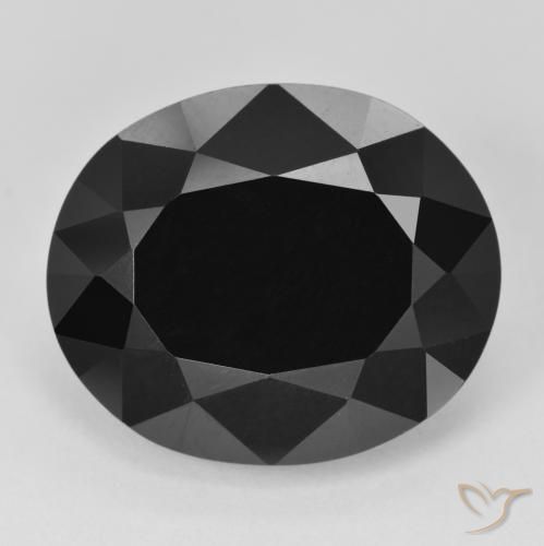 Turmalina Chorlo natural de 18.79 ct, Ovalada, Opaco