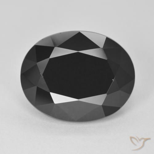 10.04ct Natural Chorlo turmalina, Ovalada, Opaco