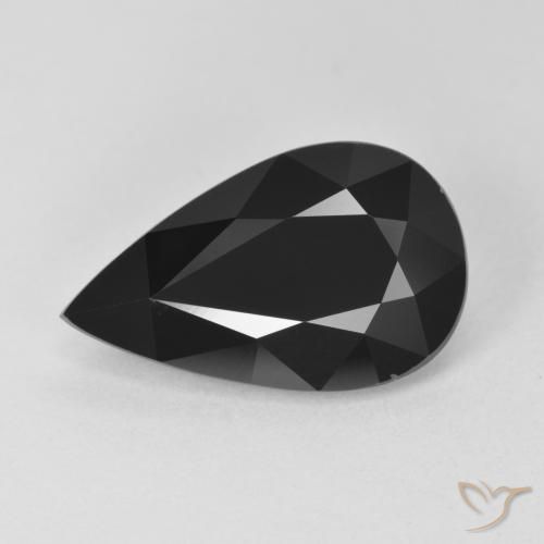 6.08ct Natural Chorlo Turmalina, En forma de pera, Opaco