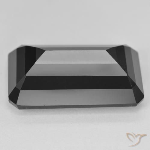 Turmalina Chorlo natural de 31.32 ct, Corte Octágono / Esmeralda, Opaco