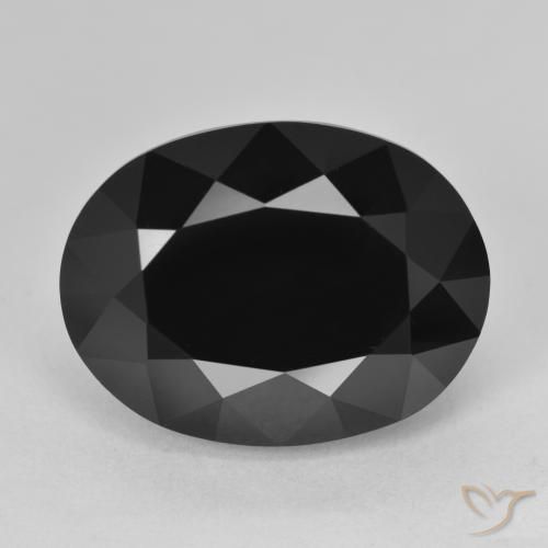 17.65ct Natural Chorlo turmalina, Ovalada, Opaco