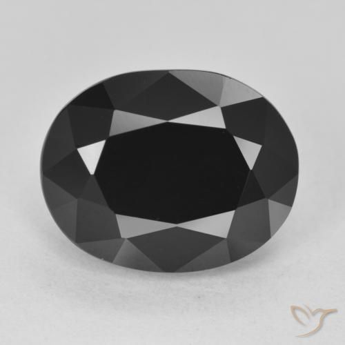 10.32ct Natural Chorlo turmalina, Ovalada, Opaco