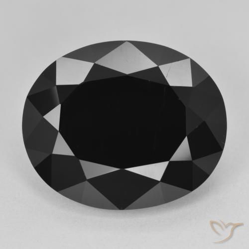 19.60ct Natural Chorlo turmalina, Ovalada, Opaco