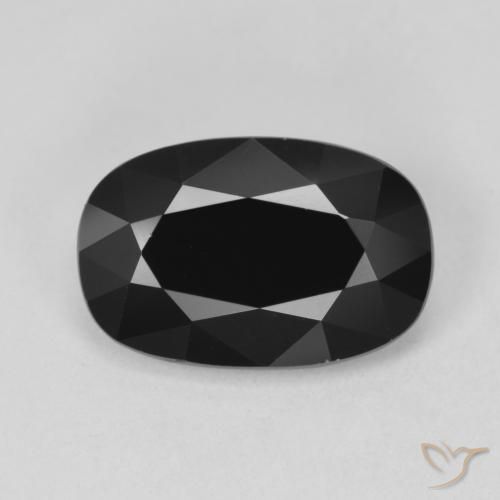 5.22ct Natural Chorlo turmalina, Ovalada, Opaco