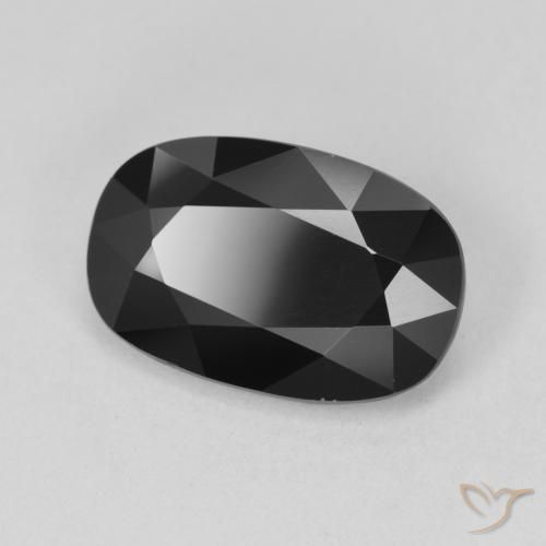 Turmalina Chorlo natural de 5.22 ct, Ovalada, Opaco