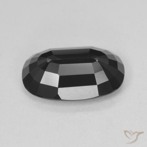 Turmalina Chorlo natural de 5.22 ct, Ovalada, Opaco