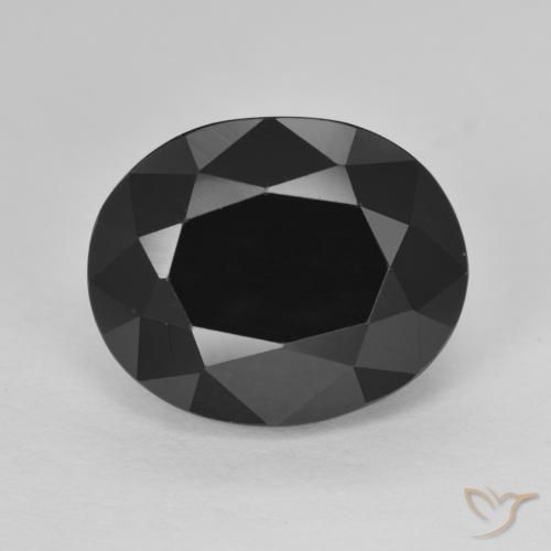 7.44ct Natural Chorlo turmalina, Ovalada, Opaco, Photo A