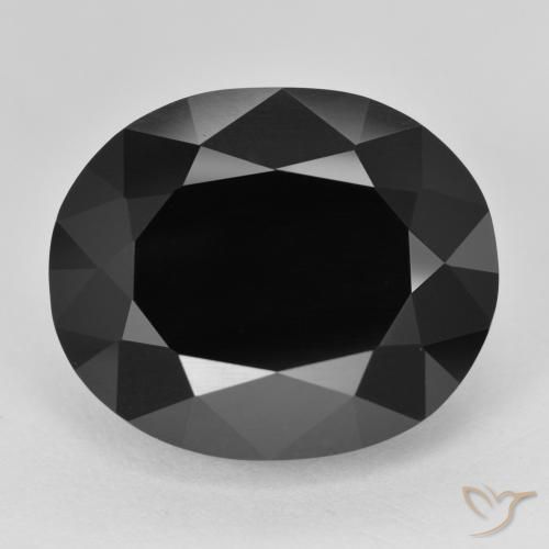20.06ct Natural Chorlo turmalina, Ovalada, Opaco