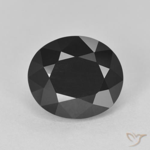 5.61ct Natural Chorlo turmalina, Ovalada, Opaco, Photo A