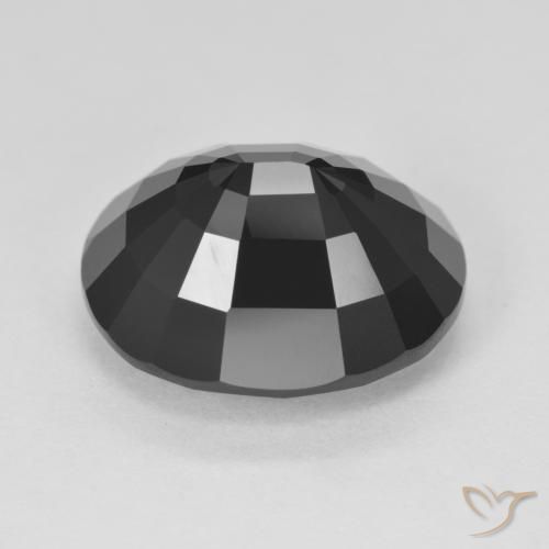 Turmalina Chorlo natural de 11.10 ct, Ovalada, Opaco