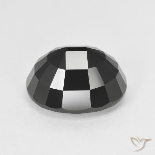 Turmalina Chorlo natural de 6.23 ct, Ovalada, Opaco