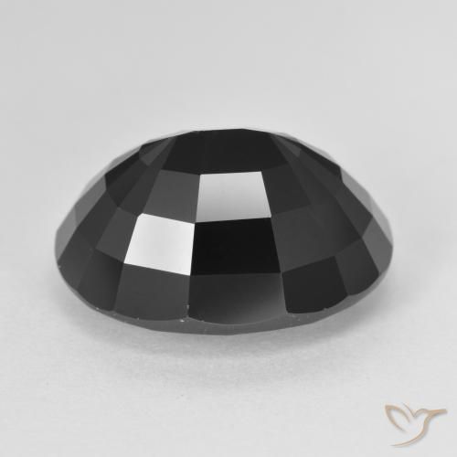 Turmalina Chorlo natural de 11.12 ct, Ovalada, Opaco