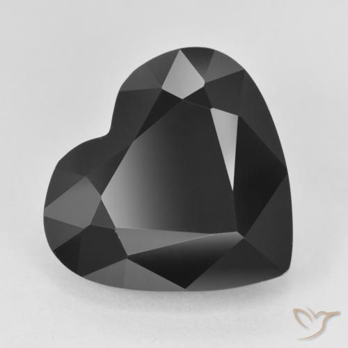 12.21ct Natural Chorlo Turmalina, Corazón, Opaco