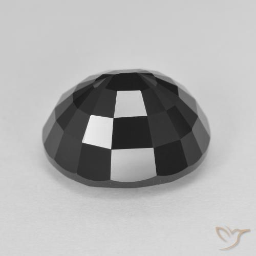 Turmalina Chorlo natural de 8.67 ct, Ovalada, Opaco