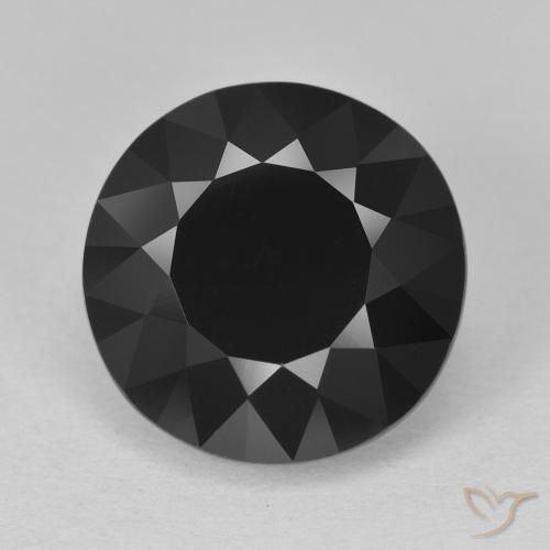 6.30ct Natural Chorlo Turmalina, Redondo, Opaco