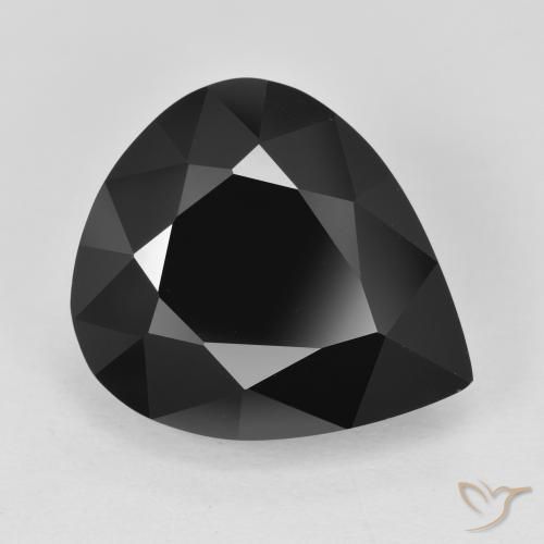 11.01ct Natural Chorlo Turmalina, En forma de pera, Opaco