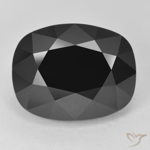 13.95ct Natural Chorlo Turmalina, Forma Cojín, Opaco