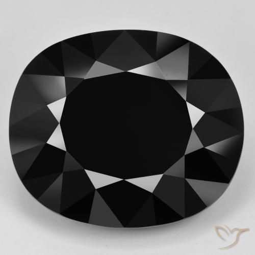 Turmalina chorlo natural de 91,06 ct, corte cojín, opaco