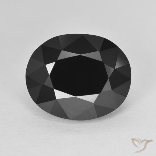 6.64ct Natural Chorlo turmalina, Ovalada, Opaco
