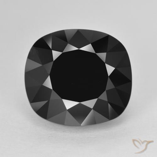 9.78ct Natural Chorlo Turmalina, Forma Cojín, Opaco