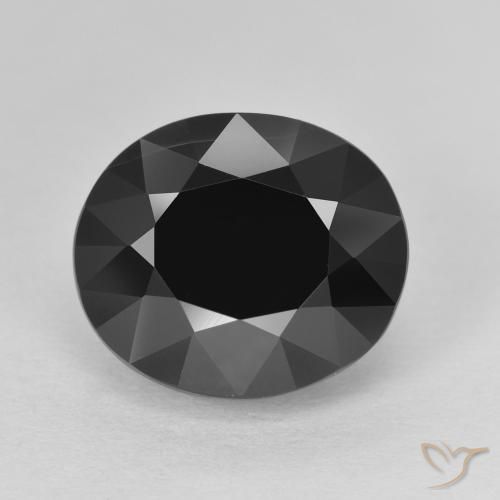 6.75ct Natural Chorlo Turmalina, Ovalada, Opaco