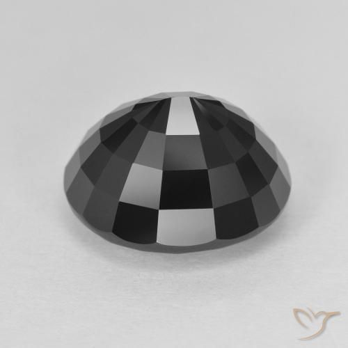 Turmalina Chorlo natural de 6.75 ct, Ovalada, Opaco