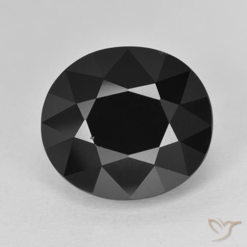 10.46ct Natural Chorlo turmalina, Ovalada, Opaco