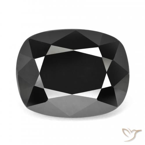 22.56ct Natural Chorlo Turmalina, Forma Cojín, Opaco