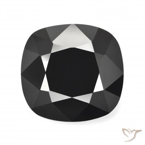 15.12ct Natural Chorlo Turmalina, Forma Cojín, Opaco