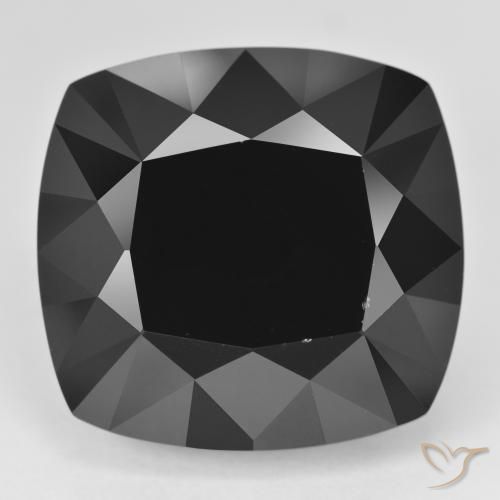 55.64ct Natural Chorlo Turmalina, Forma Cojín, Opaco