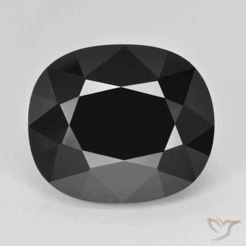 19.45ct Natural Chorlo Turmalina, Forma Cojín, Opaco