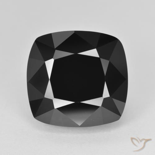 17.86ct Natural Chorlo Turmalina, Forma Cojín, Opaco
