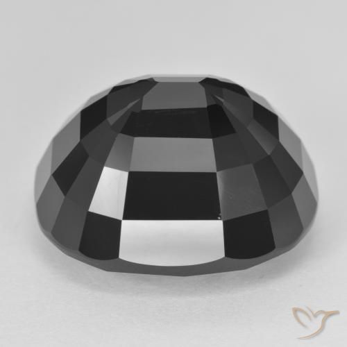 Turmalina Chorlo natural de 27.96 ct, Forma Cojín, Opaco