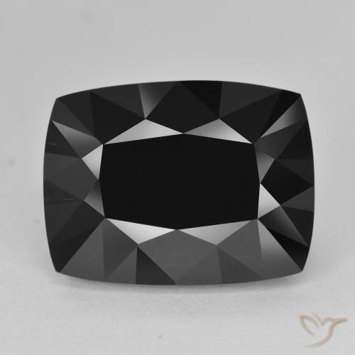 17.62ct Natural Chorlo Turmalina, Forma Cojín, Opaco