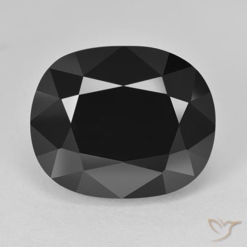 15.29ct Natural Chorlo Turmalina, Forma Cojín, Opaco